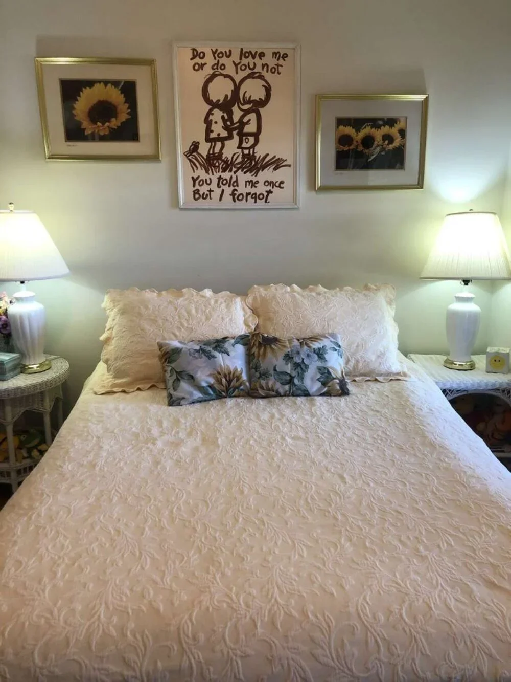Yellow Quilted Queen Bedding Set from JC Penny's Home Collection